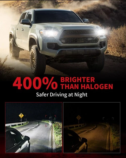 H11B LED Headlight Bulbs Low Beam for Hyundai Veloster 2013-2017 Bright White - Image 4 of 4