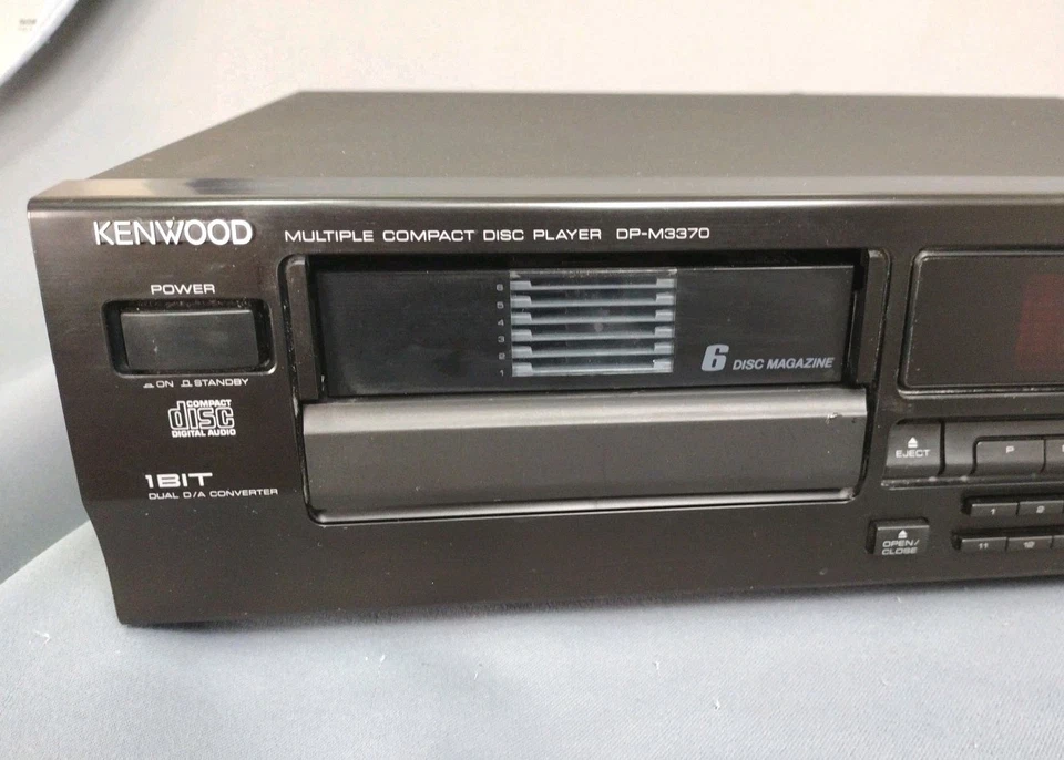 Reproductor multidisco Kenwood DP-M3370 6 discos probado y funciona  Foto 2 de 4