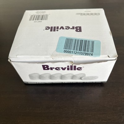 Breville BWF100 Single Cup Brewer Replacement Charcoal Filter 5 Pack New