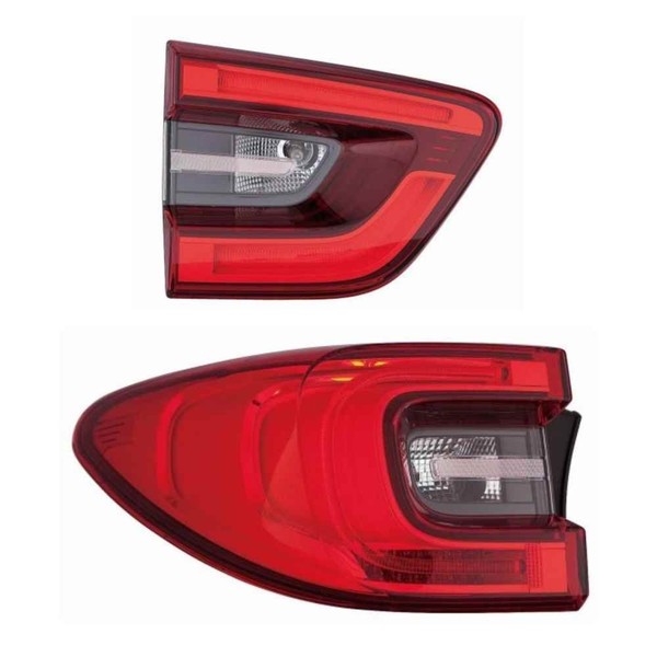 Heckleuchten RüCkleuchten Set LED Links Innen + AußEn FüR Renault Kadjar Ha_ Hl_-image