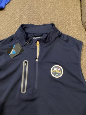 Labatt Blue Citra Levelwear Progress 1/2 Zip Vest Mens XL New With Tags