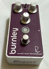 BOGNER Burnley DISTORTION PEDAL Rupert Neve Design Transformer Purple
