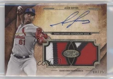 2017 Topps Tier One Relic 8/25 Alex Reyes RPA Rookie Dual Patch Auto RC 0w3