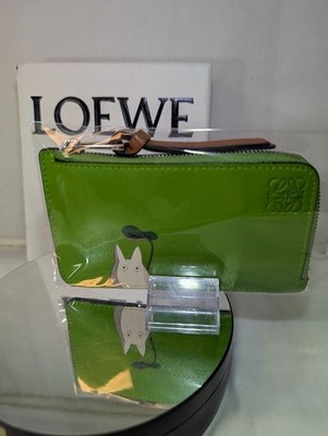 LOEWE × Studio Ghibli Totoro Zip Card Holder Coin Purse Limited Edition Japan