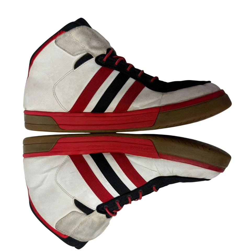 RARE Vtg Adidas DISPLAY MODEL Hi Top NBA Basketball Shoes Portland Trailblazers - Image 3 of 4
