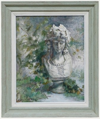 Pauline Plummer (b.1933) - 2005 Öl, Hopfenkönigin.