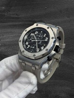 Audemars Piguet Royal Oak Offshore Black Themes Chrono 42mm, Ref. 26020ST w/ B&P