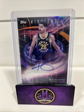 2025 TOPPS MIDNIGHT #SM-BS BEN SHEPPARD STROKES OF MIDNIGHT DUSK AUTO / 75