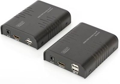 Digitus DS-55202 HDMI Netzwerk KVM-Extender-Set Verlängerung Receiver 1732633