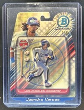 Marketplace image: 2024 Bowman Draft Joendry Vargas In Action SuperFractor #1/1 Dodgers