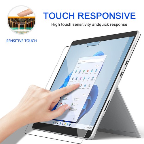 For Microsoft Surface Pro 9 8 Tablet Case Hard Back rubber Cover Built in Strap - Picture 23 of 52
