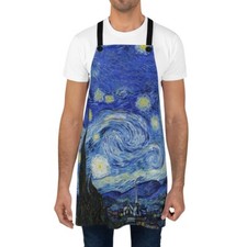 Starry Night by Vincent Van Gogh Apron