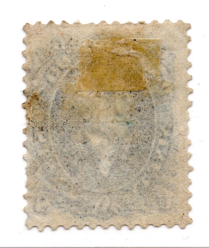 US 1861 NINETY CENT WASHINGTON SCOTT #72 DESIGN IS CLEAR OF MARGINS - Image 2 of 2