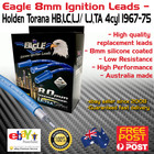 <!--F#f_0-->Eagle 8mm Ignition Spark Plug Leads fits 4cyl Holden Torana HB LC LJ TA 1967-75<!--F/-->