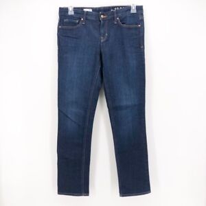 Stores womenu0027s gap 1969 straight fit jeans dark blue england small sizes