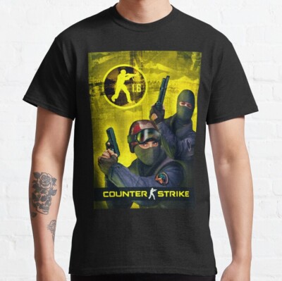 Counter Strike 1.6 Cover Art Classic Unisex T-shirt S-5XL