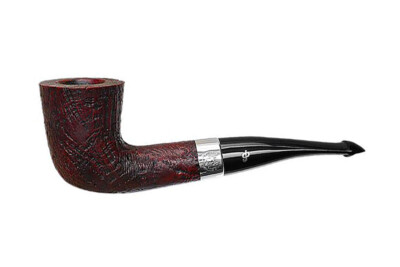 Pfeife Peterson Sherlock Holmes Sandgestrahlt Mycroft Bent Dublin 3mm P-Lip