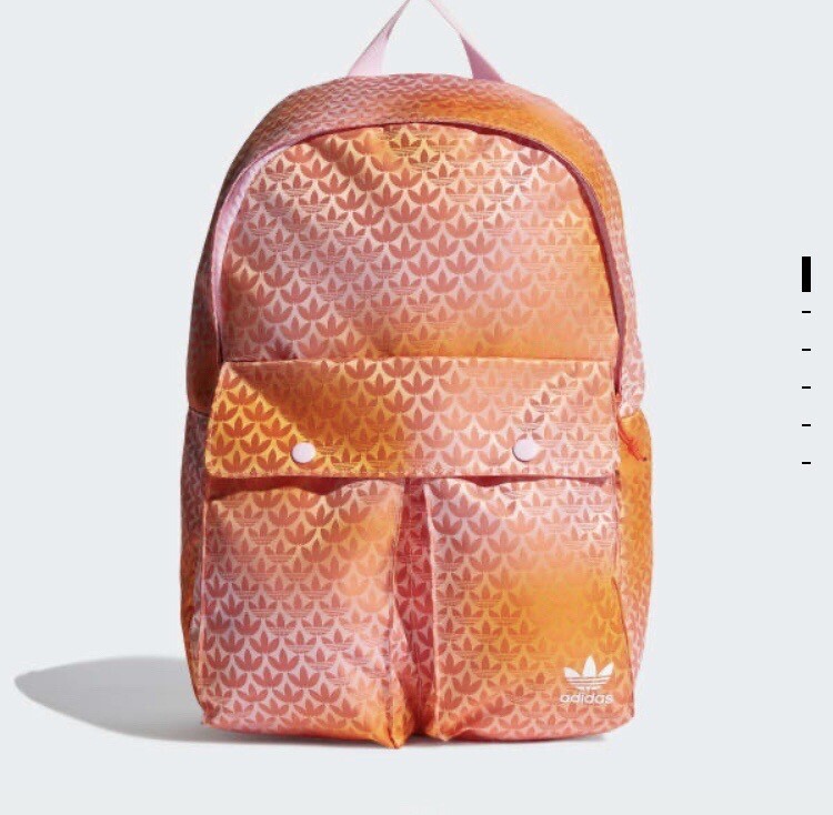 trefoil monogram backpack