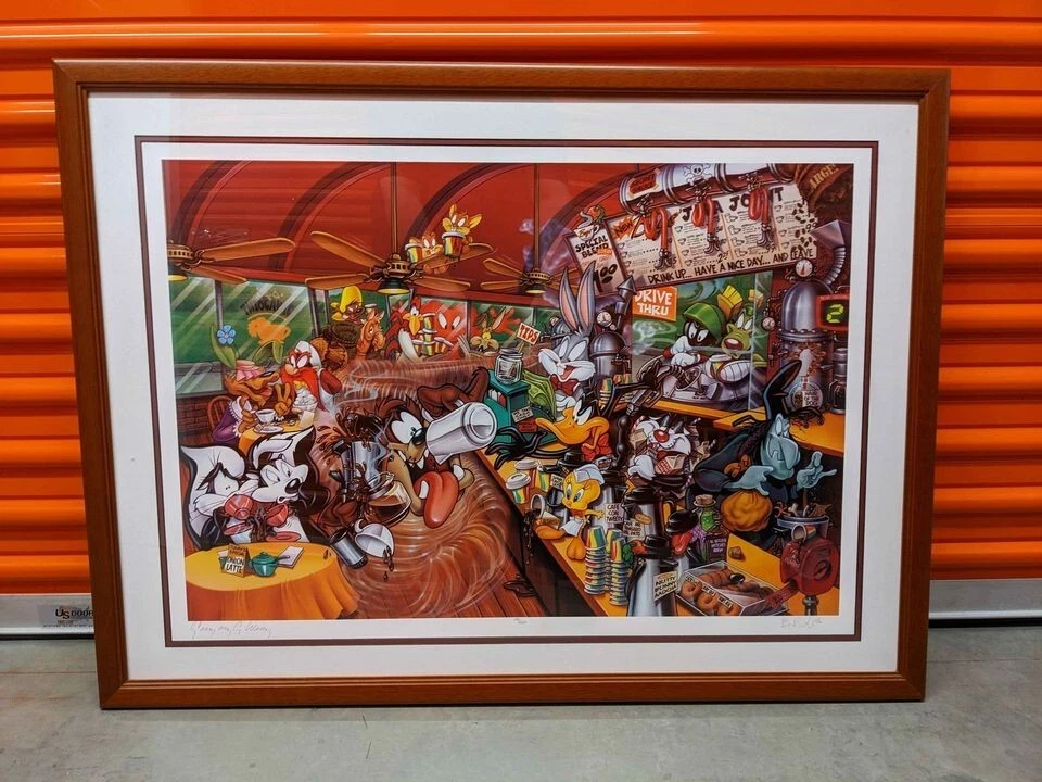 Warner Bros Lithograph Collectible Original Animation Art for sale