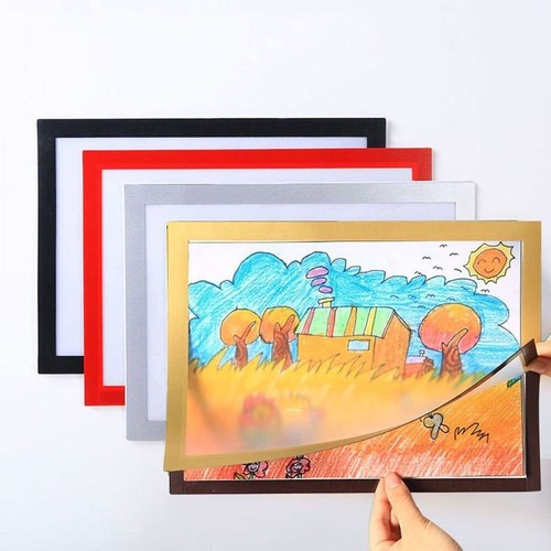 A3 A4 Size Kids Artwork Magnetic Picture Photos Frame Art Projects Display - Picture 2 of 22