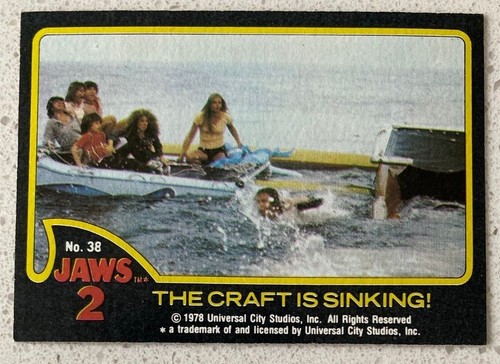 ( U SELECT CARDS ) 1978 Topps Jaws 2 CARDS &STICKERS🔽 all photos on! - Picture 158 of 207