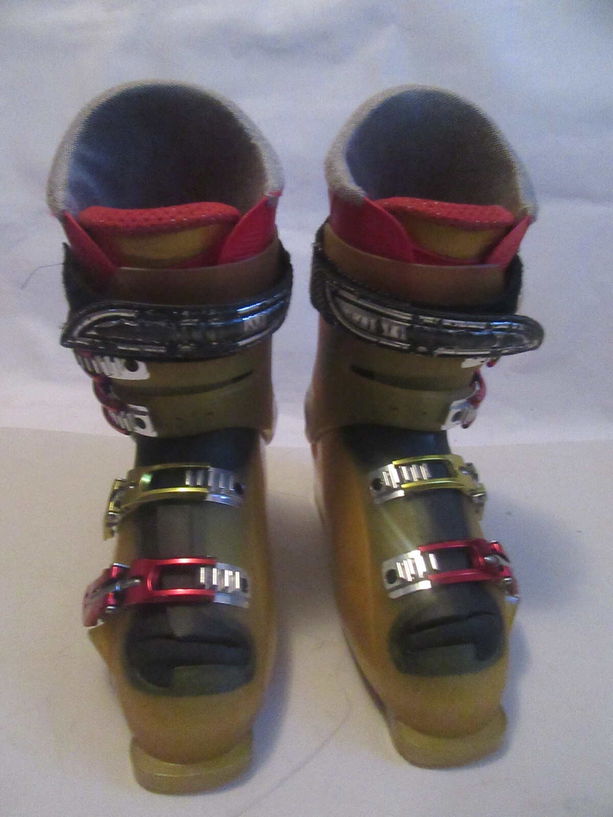 Scarponi da sci alpino Salomon X Wave 10 giallo rosso uomo taglia 9 5 US Mondo 27 5