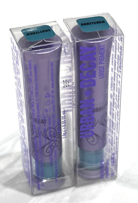 2x Urban Decay Loose Pigment SHATTERED