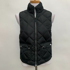 Woolrich Women's Down Puffer Vest Jacket Black Small Sleeveless