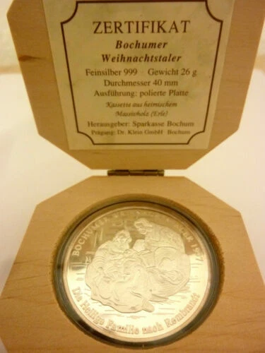 Medaillen aus Silber mit berühmter Persönlichkeit