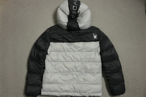 Spyder Puffer Jacket Boys Small Zip Pocket - Picture 4 of 9