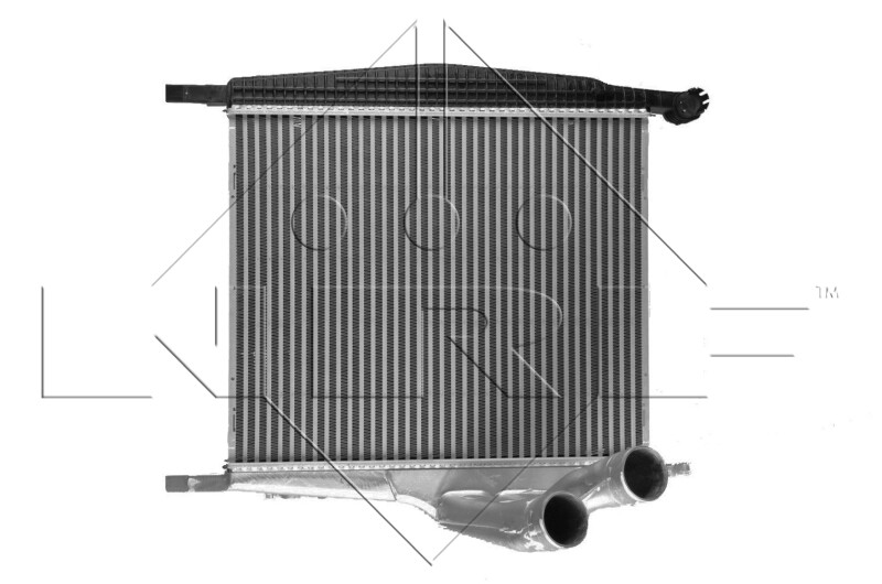 NRF 30448 Intercooler, charger for MERCEDES-BENZ