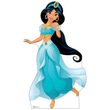 PRINCESS JASMINE Disney Lifesize CARDBOARD CUTOUT Standee Standup Poster Aladdin