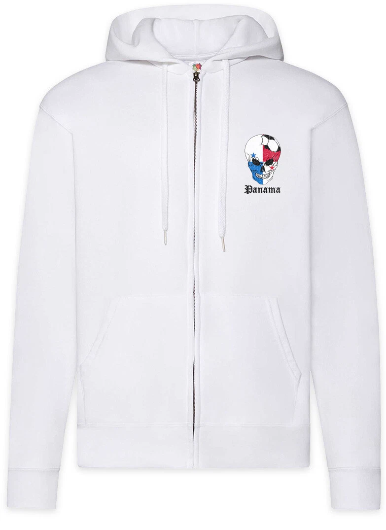 Panama Football Comet Zipper Hoodie panamanian Soccer Flag World Championship