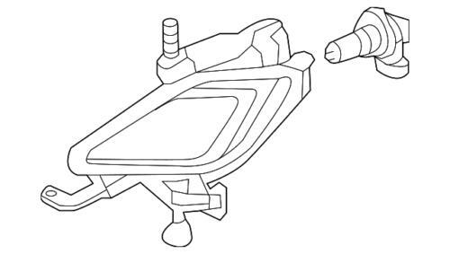 Conjunto de lámpara de niebla para Hyundai (N/P 92202-3X210)