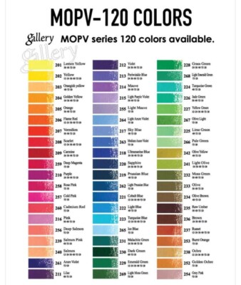 Mungyo Gallery Artists' Soft Oil Pastels - 72 Colors in Wooden Box