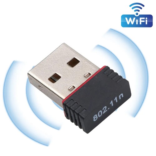 150Mbps Mini USB Wireless Wifi Adapter Wi fi Network LAN Card 802.11b/g/ Lot - 第 2/13 張圖片