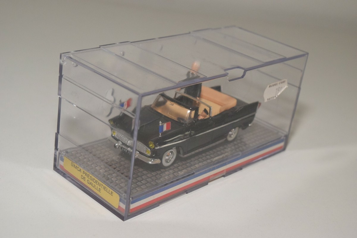Norev Simca Présidentielle De Gaulle - Miniature Voiture Collection Occasion