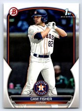 2023 1st Bowman Draft #BD-35 Cam Fisher Houston Astros BASEBALL Card