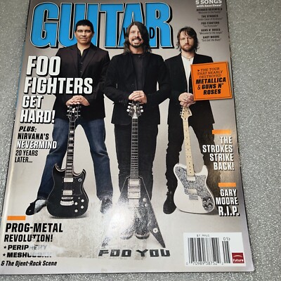 Guitar World Magazine May /2011 /Foo Fighters/Nirvana/The Strokes T61