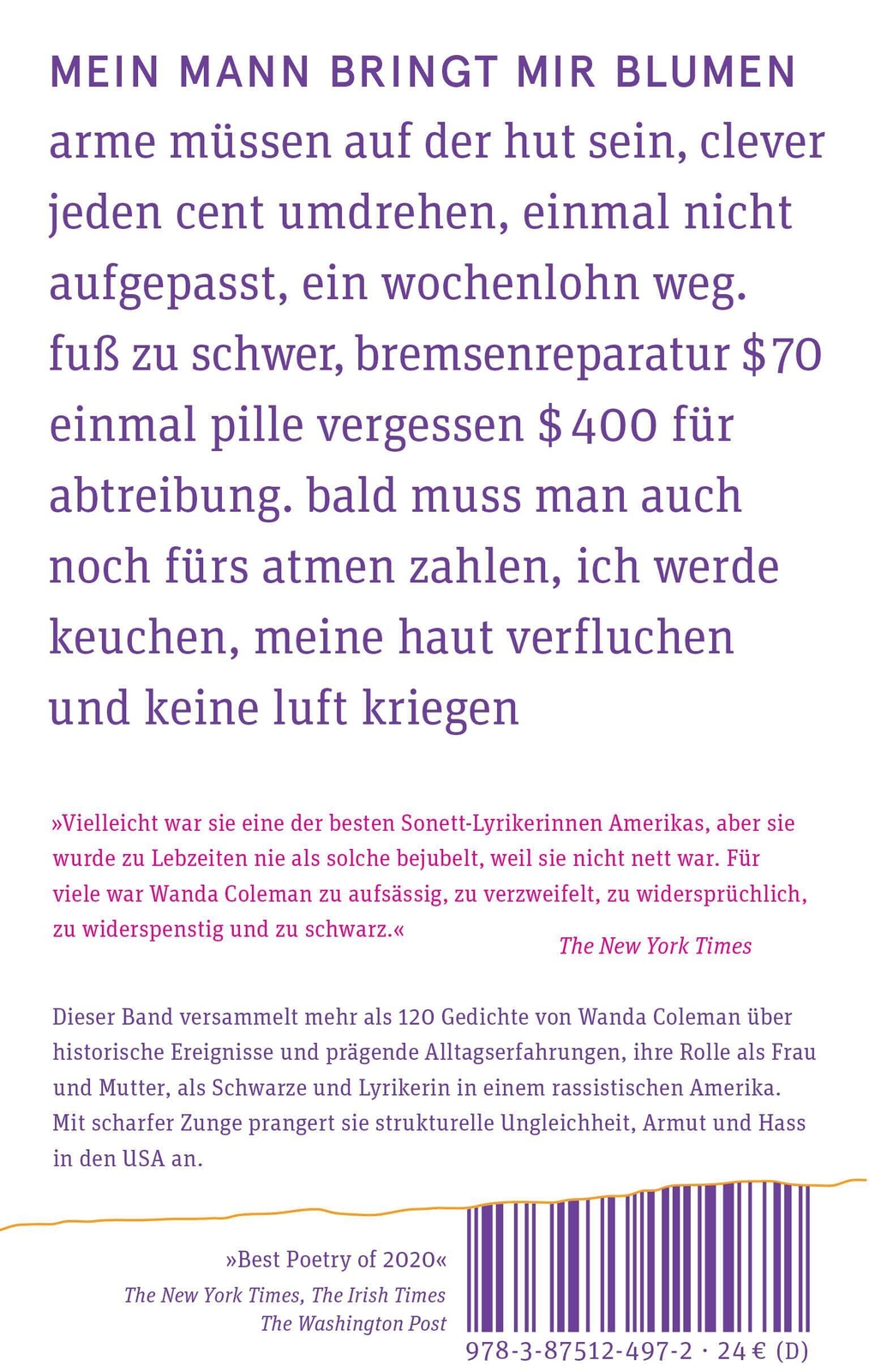 Thumbnail - Strände. Warum Sie Mich Kaltlassen Wanda Coleman Buch 248 S. Deutsch