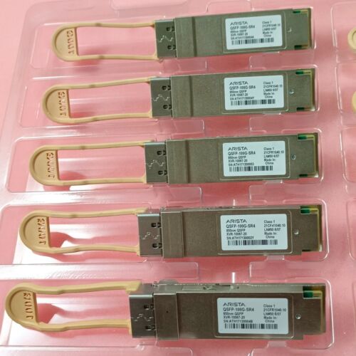ARISTA 100G-SR4 QSFP+ Class1 850nm 4x QSFP XVR-10067-20 transceiver module