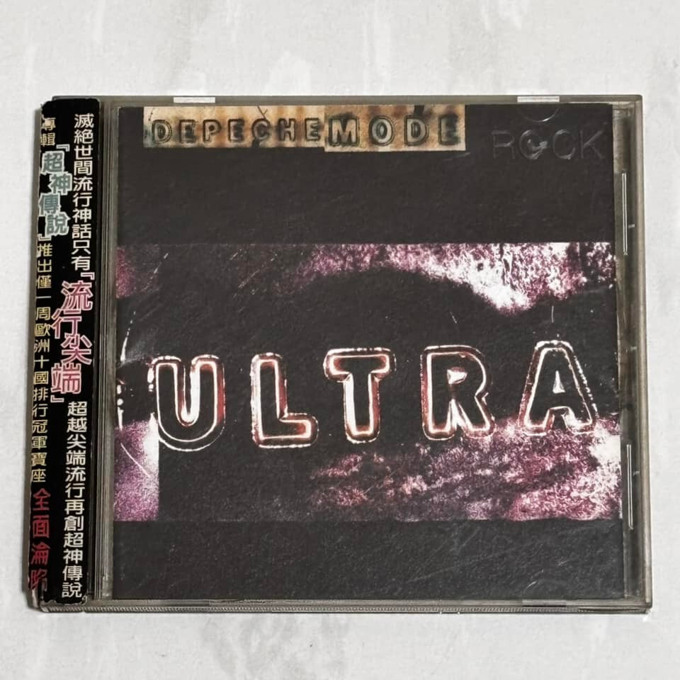 Depeche Mode 1997 Ultra Taiwan First OBI CD Album with Promo
