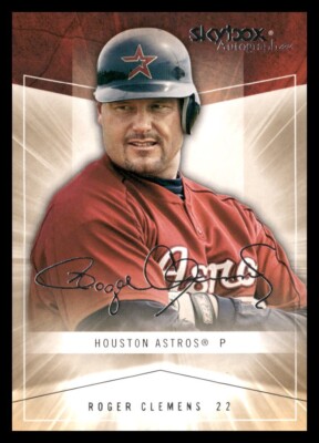 2005 Skybox Autographics - #25 Roger Clemens