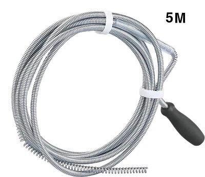 UNIBOS Drain Unblocker Remover Flexible Wire Auger Snake Pipe Cleaner Plumbing Tool