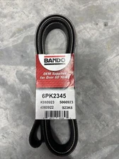 Bando 6PK2345 Serpentine Belt for PK060923 K060923HD K060923 93 18 5050 zf
