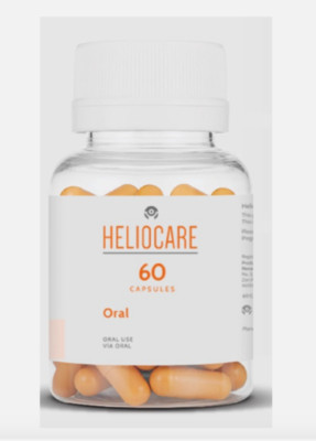 3 Bottle HELIOCARE Oral 60 Capsules Sun Protection Sunblock Express Shipping