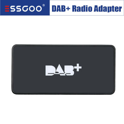 ESSGOO DAB+ Box Adapter Tuner FM-Übertragung Empfänger für Android Autoradio USB