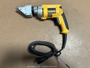 2017 Dewalt DW891 Swivel-Head 14GA Shear Electric Power Sheet Metal Tool bidadoo