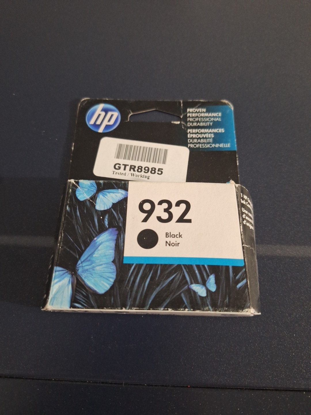 GENUINE HP 932 New sealed Original Black Ink Cartridge OEM Officejet 6100 6600