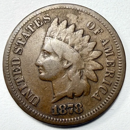 1878-P Indian Head Cent — photo from another recent sale